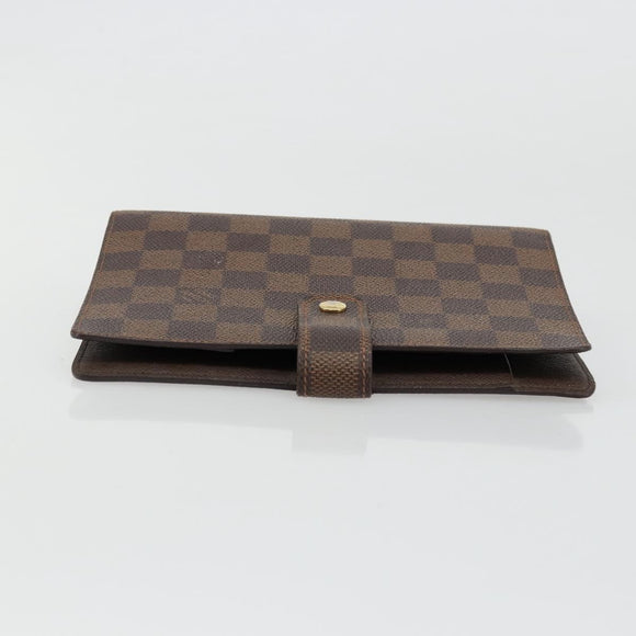 LOUIS VUITTON Damier Graphite Agenda MM Tagesplaner-Einband R20242 LV Auth BA12280