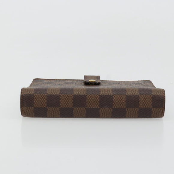 LOUIS VUITTON Damier Graphite Agenda MM Tagesplaner-Einband R20242 LV Auth BA12280