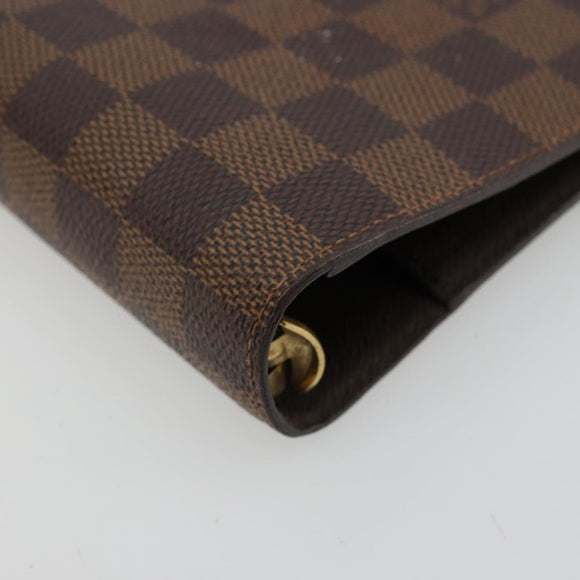 LOUIS VUITTON Damier Graphite Agenda MM Tagesplaner-Einband R20242 LV Auth BA12280