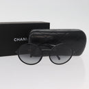 CHANEL Sunglasses plastic Black 5279-A CC Auth BA12282-13