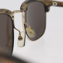 SAINT LAURENT Sunglasses plastic Beige SL5 Auth BA12284-10
