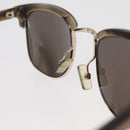 SAINT LAURENT Sunglasses plastic Beige SL5 Auth BA12284-11
