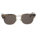 SAINT LAURENT Sunglasses plastic Beige SL5 Auth BA12284-2