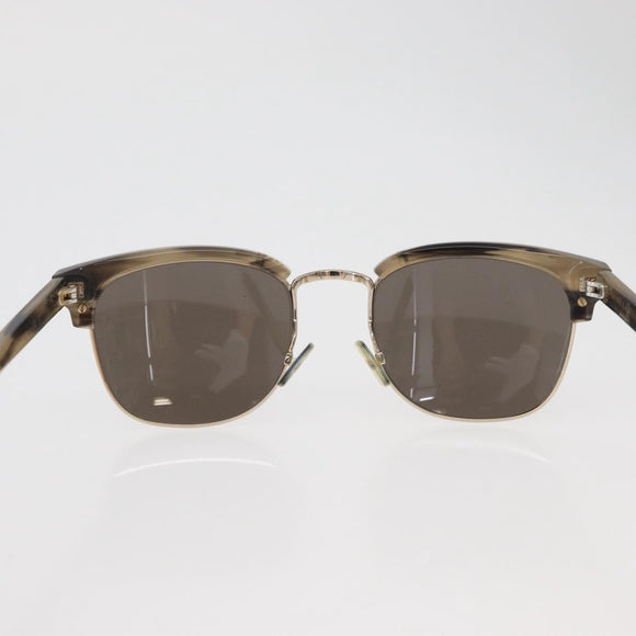 SAINT LAURENT Sunglasses plastic Beige SL5 Auth BA12284