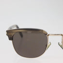 SAINT LAURENT Sunglasses plastic Beige SL5 Auth BA12284-4