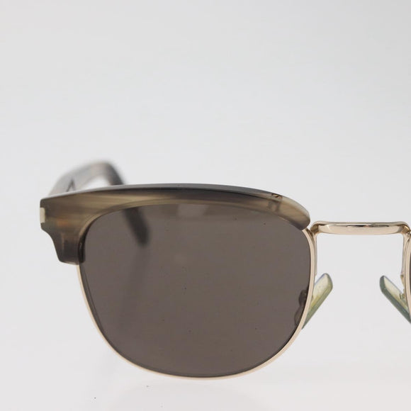 SAINT LAURENT Sunglasses plastic Beige SL5 Auth BA12284
