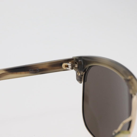 SAINT LAURENT Sunglasses plastic Beige SL5 Auth BA12284
