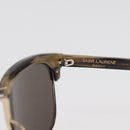 SAINT LAURENT Sunglasses plastic Beige SL5 Auth BA12284-9