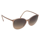 CHANEL COCO Mark Sunglasses plastic Beige CC Auth BA12285-1
