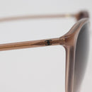CHANEL COCO Mark Sunglasses plastic Beige CC Auth BA12285-7