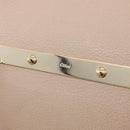 Chloe Hand Bag Leather 2way Beige Gold Auth BA12288A-18