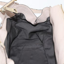 Chloe Hand Bag Leather 2way Beige Gold Auth BA12288A-22