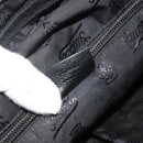 GUCCI GG Canvas Guccissima Shoulder Bag Leather Black Gold 201448 Auth BA12289-23