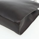 GUCCI Hand Bag Leather Dark Brown Silver 002 1024 Auth BA12290-9