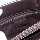 GUCCI Hand Bag Leather Dark Brown Silver 002 1024 Auth BA12290-17