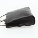 GUCCI Hand Bag Leather Dark Brown Silver 002 1024 Auth BA12290-3