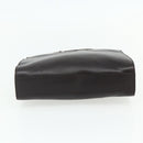 GUCCI Hand Bag Leather Dark Brown Silver 002 1024 Auth BA12290-5