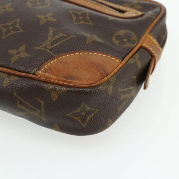 LOUIS VUITTON Monogram Marly Dragonne GM Clutch Bag M51825 LV Auth BA12298