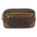 LOUIS VUITTON Monogram Marly Dragonne GM Clutch Bag M51825 LV Auth BA12298-13
