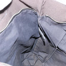 HERMES Her Line Cabas Tote Bag Canvas Gray Silver Auth BA12303-17