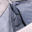 HERMES Her Line Cabas Tote Bag Canvas Gray Silver Auth BA12303-18