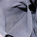 HERMES Her Line Cabas Tote Bag Canvas Gray Silver Auth BA12303-19
