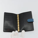 LOUIS VUITTON Epi Agenda PM Day Planner Cover Blue R20055 LV Auth BA12306-8