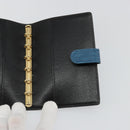 LOUIS VUITTON Epi Agenda PM Day Planner Cover Blue R20055 LV Auth BA12306-18