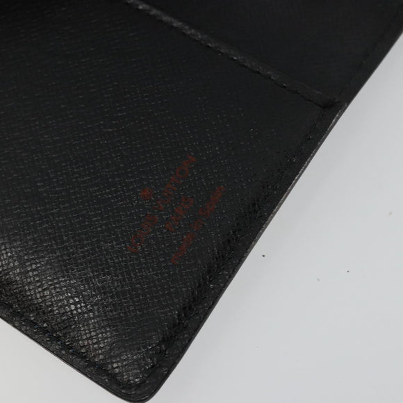 LOUIS VUITTON Epi Agenda PM Day Planner Cover Blue R20055 LV Auth BA12306