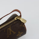 LOUIS VUITTON Monogram Papillon Pouch LV Auth BA12309-10