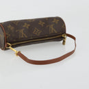 LOUIS VUITTON Monogram Papillon Pouch LV Auth BA12309-7