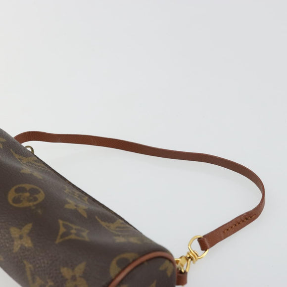 LOUIS VUITTON Monogram Papillon Pouch LV Auth BA12309