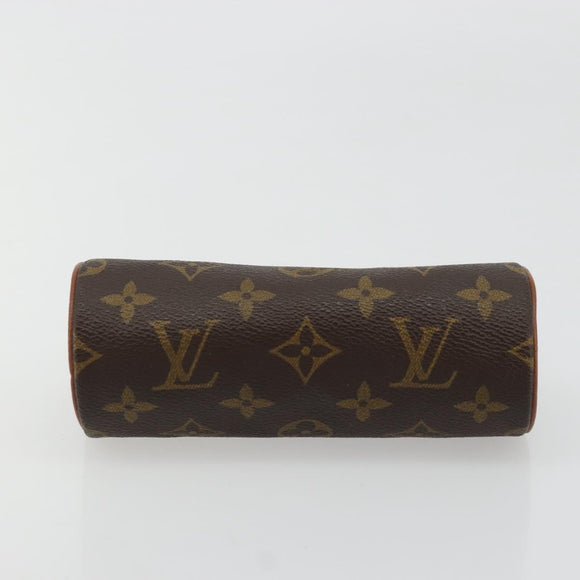 LOUIS VUITTON Monogram Papillon Pouch LV Auth BA12309