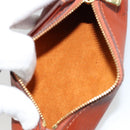 LOUIS VUITTON Epi Soufflot Pouch Accessory Pouch Brown LV Auth BA12310A-11