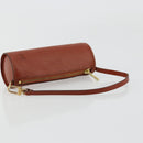 LOUIS VUITTON Epi Soufflot Pouch Accessory Pouch Brown LV Auth BA12310A-7