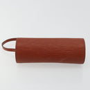LOUIS VUITTON Epi Soufflot Pouch Accessory Pouch Brown LV Auth BA12310A-5