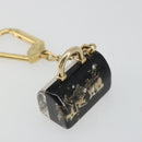 LOUIS VUITTON Speedy Porte Cles Unclusion Key Holder Black M65444 Auth BA12314-13
