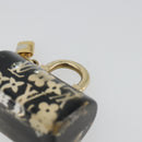 LOUIS VUITTON Speedy Porte Cles Unclusion Key Holder Black M65444 Auth BA12314-15