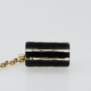LOUIS VUITTON Speedy Porte Cles Unclusion Key Holder Black M65444 Auth BA12314-16
