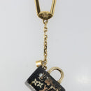 LOUIS VUITTON Speedy Porte Cles Unclusion Key Holder Black M65444 Auth BA12314-4