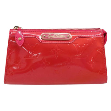LOUIS VUITTON Monogram Vernis Trousse Pouch Pink Rose Pop M93647 Auth BA12315A - 0