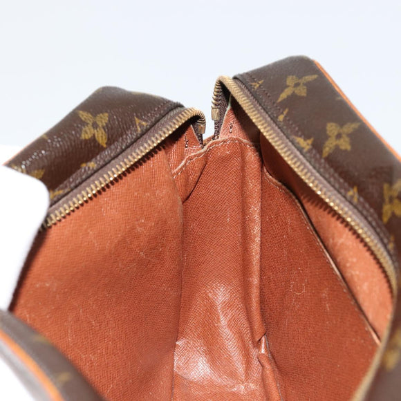 LOUIS VUITTON Monogram Compiegne 28 Clutch Bag M51845 LV Auth BA12316