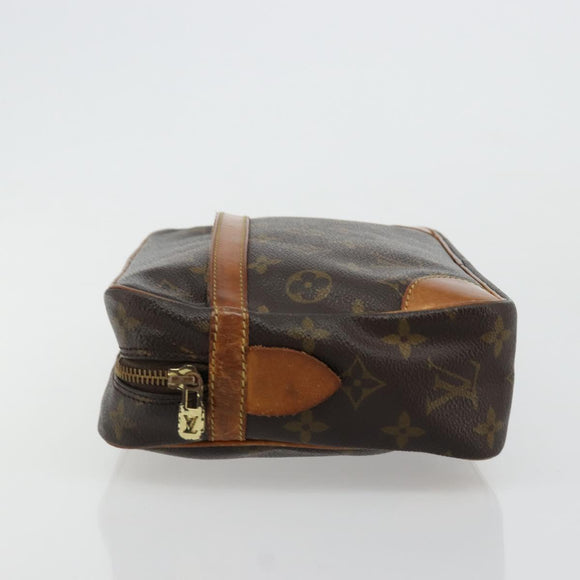 LOUIS VUITTON Monogram Compiegne 28 Clutch Bag M51845 LV Auth BA12316