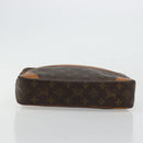 LOUIS VUITTON Monogram Compiegne 28 Clutch Bag M51845 LV Auth BA12316-6