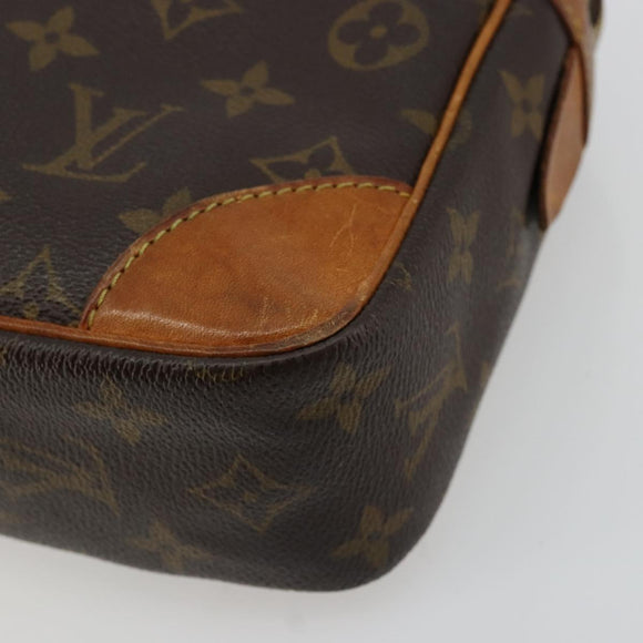 LOUIS VUITTON Monogram Compiegne 28 Clutch Bag M51845 LV Auth BA12316