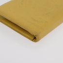 CHANEL COCO Mark Long Wallet Caviar Skin Yellow Gold CC Auth BA12318-8