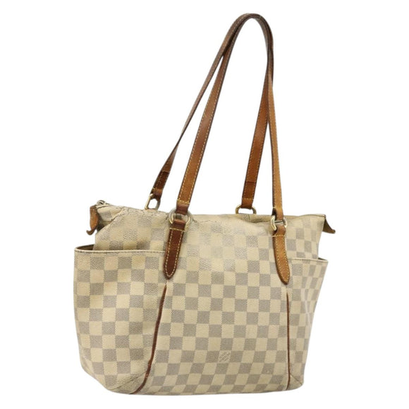 LOUIS VUITTON Damier Azur Totally PM Tote Bag N41280 LV Auth BA12320