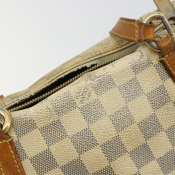 LOUIS VUITTON Damier Azur Totally PM Tote Bag N41280 LV Auth BA12320