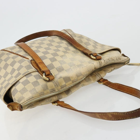 LOUIS VUITTON Damier Azur Totally PM Tote Bag N41280 LV Auth BA12320
