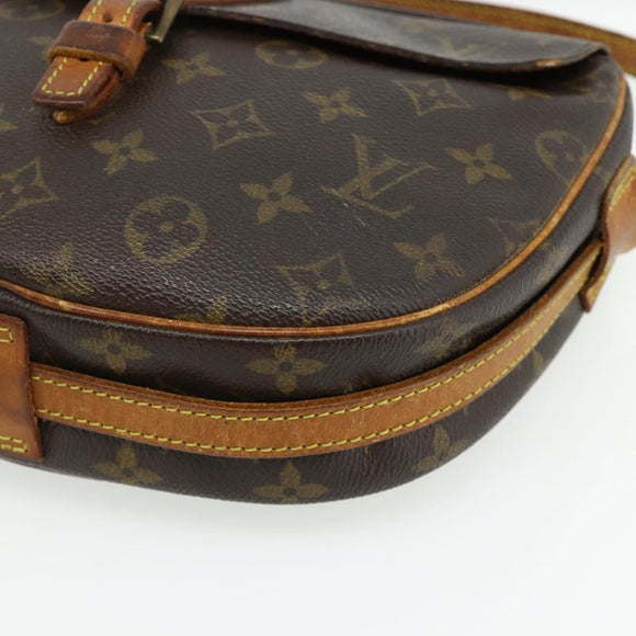 LOUIS VUITTON Monogram Jeune Fille MM Shoulder Bag M51226 LV Auth BA12321